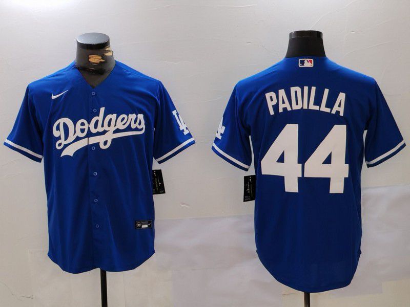 Men Los Angeles Dodgers 44 Padilla Blue Game 2024 Nike MLB Jersey style 5